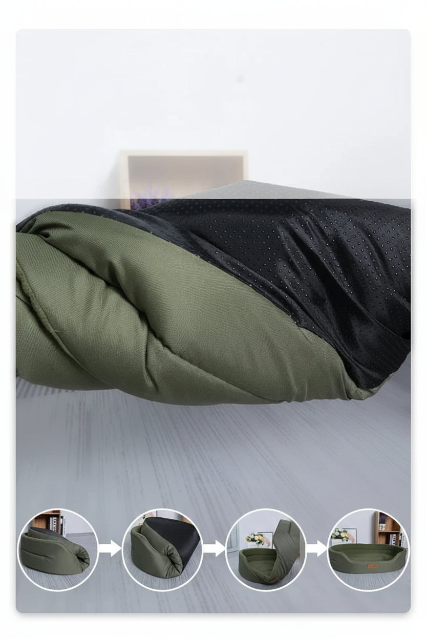 Dog Pet Beds Square Dog Bed For Large Dogs Dog Sofa Beds Waterproof Customized Pet Bed Inner Pad Washable Puppy Kennel Accessory