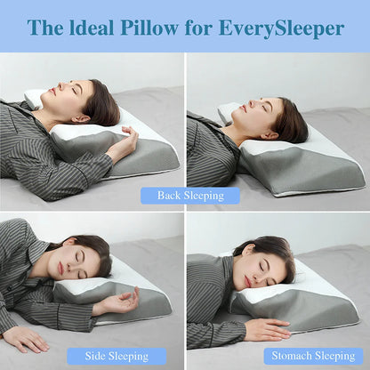 Butterfly Sleep Memory Neck Pillow Slow Rebound Comfortable Memory Foam Sleep Pillow Cervical Orthopedic Neck Massage Bed Pillow